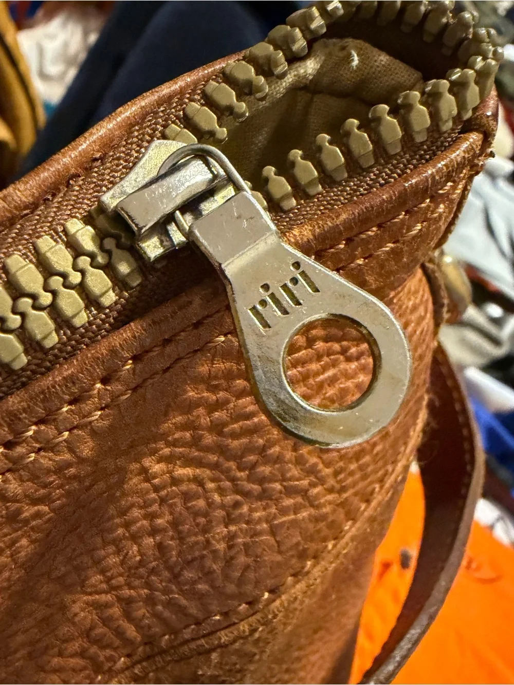 Tangaroa Leather Weekender Bag - Brown